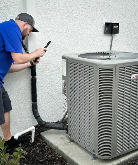 A home's HVAC system is a big factor in the inspection.